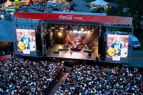 Coca-Cola Stage at the Calgary Stampede 