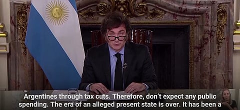 WATCH: Milei’s slashing of bloated bureaucracy leads to first surplus in Argentina in 16 years