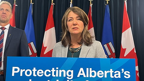 Alberta Premier Danielle Smith said the Regulated Rate Option will become the Rate of Last Resort. 