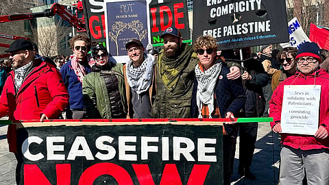 Janis Irwin said members of Edmonton's Jewish community have shown up for Palestine. 