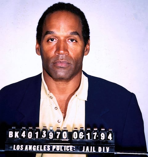 OJ Simpson’s mug shot