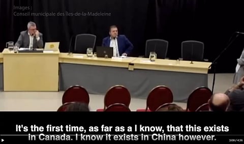 WATCH: Quebec municipality implements QR code system to leave region