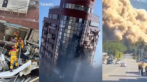 Powerful 7.2 magnitude earthquake hits Taiwan; nine dead, 934 injured
