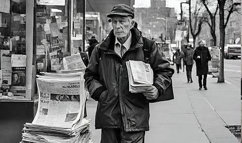 Nobody's buying... Public trust in the mainstream media has collapsed all across the English-speaking world, Canada included, says writer Robert Stewart