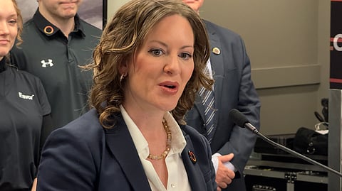 Environment Minister Rebecca Schultz