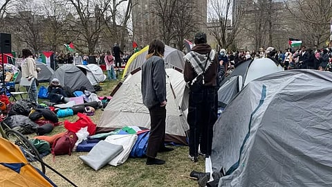 McGill pro-Palestine encampment 