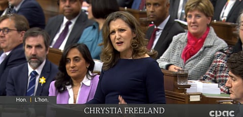 CTF blasts Freeland budget