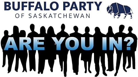 The Buffalo Party and Progressive Conservative Party of Saskatchewan are in talks to join forces for the October 28 election.
