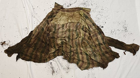 This shirt was recently found on the body of a man who died in a forest in the Moose Jaw area more than ten years ago
