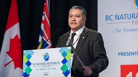 British Columbia Assembly of First Nations Regional Chief Terry Teegee