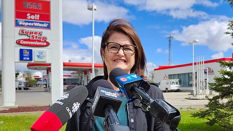 NDP Leader Carla Beck wants Sask motorists to get a six month reprieve of the 15-cent-per-litre provincial gas tax