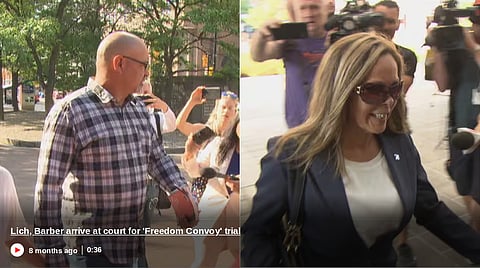 Chris Barber and Tamara Lich were recently reunited following a judge's decision