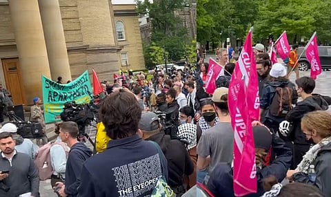 U of T seeks injunction on protestors amid ongoing meetings to find common ground