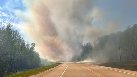 Fort Nelson fire 