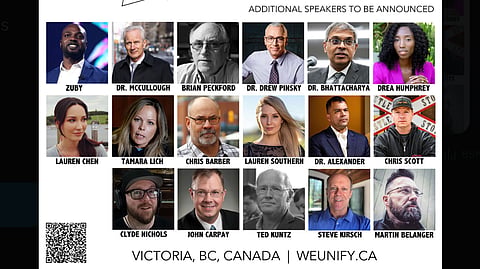 Confirmed speakers for the Reclaiming Canada Conference