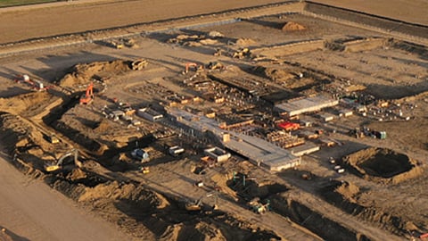 Construction has begun on the Aspen Power Station near Lanigan