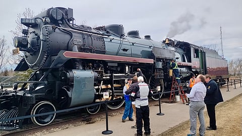 Smith revived a proposed Alberta to Alaska rail link at a conference in Anchorage on the weekend.