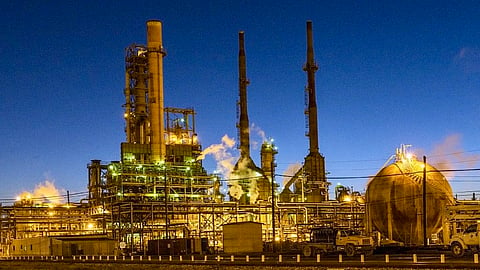 Shell Scotford refinery near Edmonton 