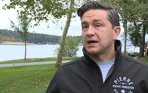 Conservative Leader Pierre Poilievre. 
