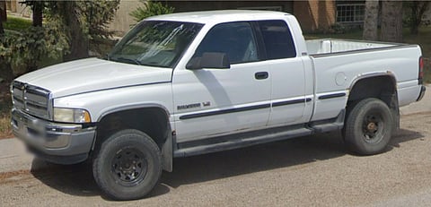 Stolen truck