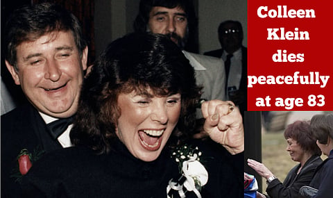 Colleen Klein, wife of former Alberta premier Ralph Klein, dies peacefully at age 83