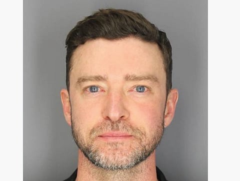 Timberlake booking photo