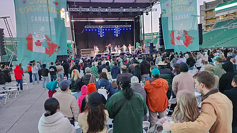 Come Together drew nearly 15,000 people in each of two nights to Mosaic Stadium in Regina June 7 to 8, 2024
