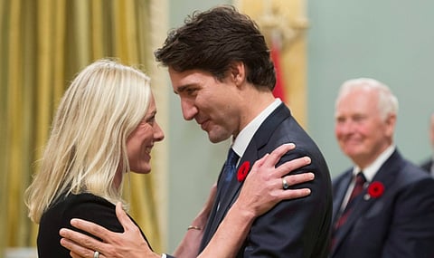 Former Liberal MP Catherine McKenna, Prime Minister Justin Trudeau