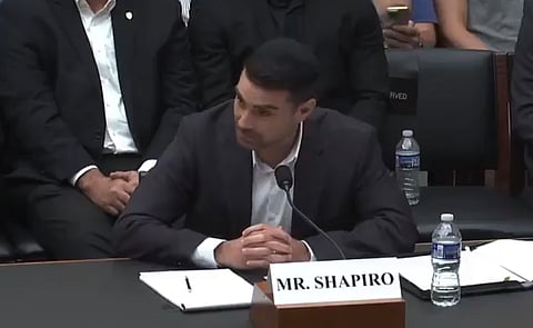 Daily Wire co-founder Ben Shapiro said Democrats on the House Judiciary Committee "sort of like Peter Pan and Tinker Bell; if they say Project 2025 enough, their presidential candidate becomes alive again.”