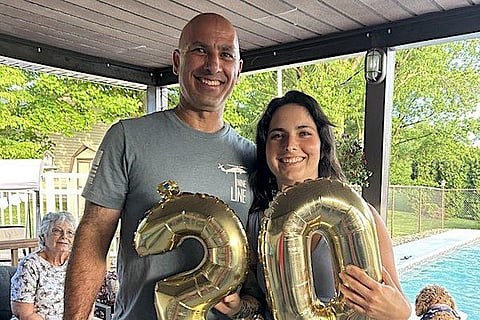 Corey Comperatore, with unnamed daughter