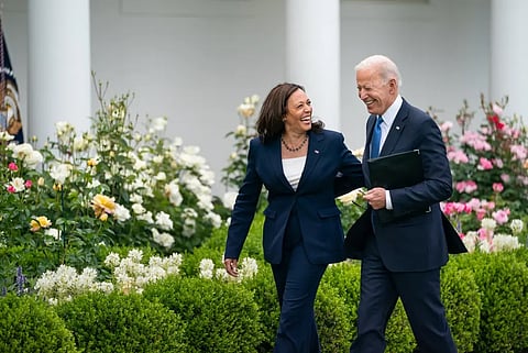 Joe Biden and Kamala Harris