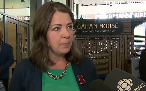 Alberta Premier Danielle Smith said progressives have gone too far. 