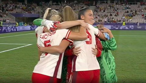 Canadian women’s soccer team advances to next round despite six-point penalty