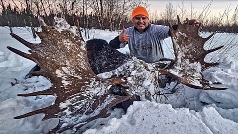 "Ostacruiser" David Ostapiw shot a Saskatchewan moose illegally using a relative's seal in November of 2022