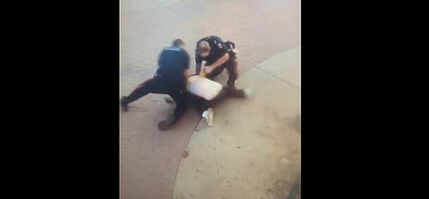 Edmonton Police Service officers arrested a person on July 12, 2024 at 109 St. and Jasper Ave. 