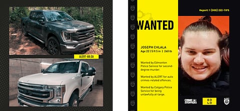 Stolen pickups and Joseph Chlala