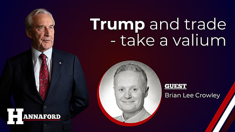 Trump and trade - take a valium