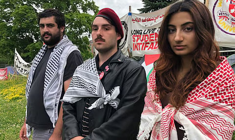 University of Waterloo alleges in court documents aggressive behaviour in anti-Israel encampment