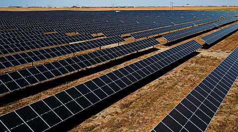 A Saskatchewan solar farm