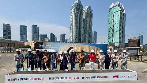 Ground breaking at Scotia Place Monday