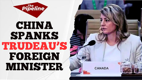 China spanks Trudeau’s foreign minister