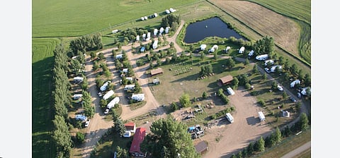 Lions Campground in Wetaskiwin