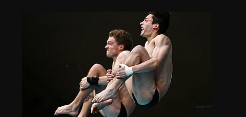 Canada’s medal count up to three after men’s synchro diving  