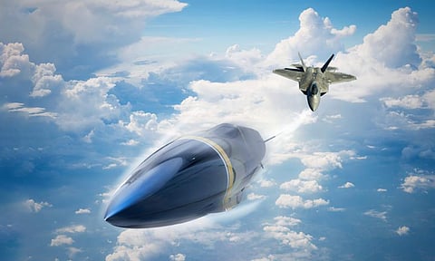 Artist's rendering of the Mako missile.