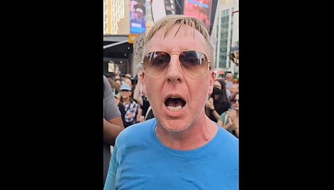 Dominic Cardy was arrested by the Toronto Police Service for saying free Palestine from Hamas. 