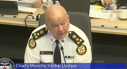Myron Demkiw said since October 7, the Toronto Police Service has attended 1,556 suspected hate crime calls. 