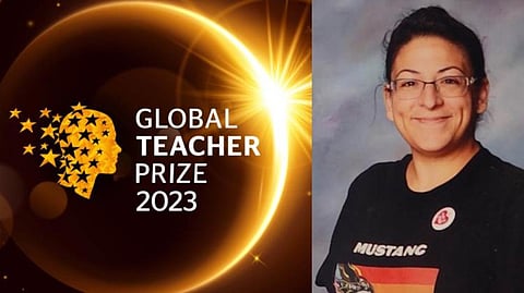 Annie Ohana of Surrey B.C., finalist for the 2023 Global Teacher Prize. Unfortunately, says writer James Pew, the honour has little to do with Ohana’s ability to teach academics.