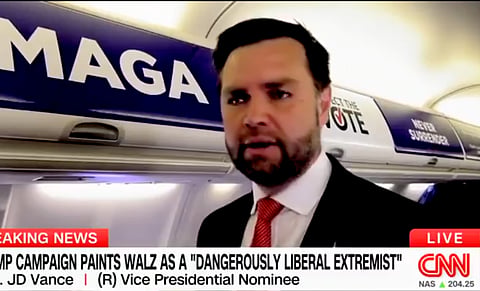 JD Vance said Kamala Harris and Tim Walz make an interesting tag team because they were responsible for the severity of the riots in Minneapolis. 