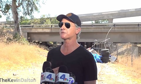 Gavin Newsom said he is frustrated by the lack of progress on homelessness as a taxpayer. 