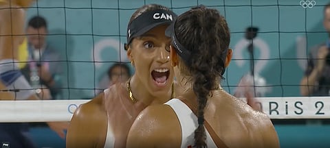 BREAKING: Canadian women win silver in Olympic beach volleyball